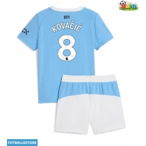 Manchester City Mateo Kovacic #8 Hjemmedraktsett Barn 2025-26 Kortermet (+ Korte bukser)